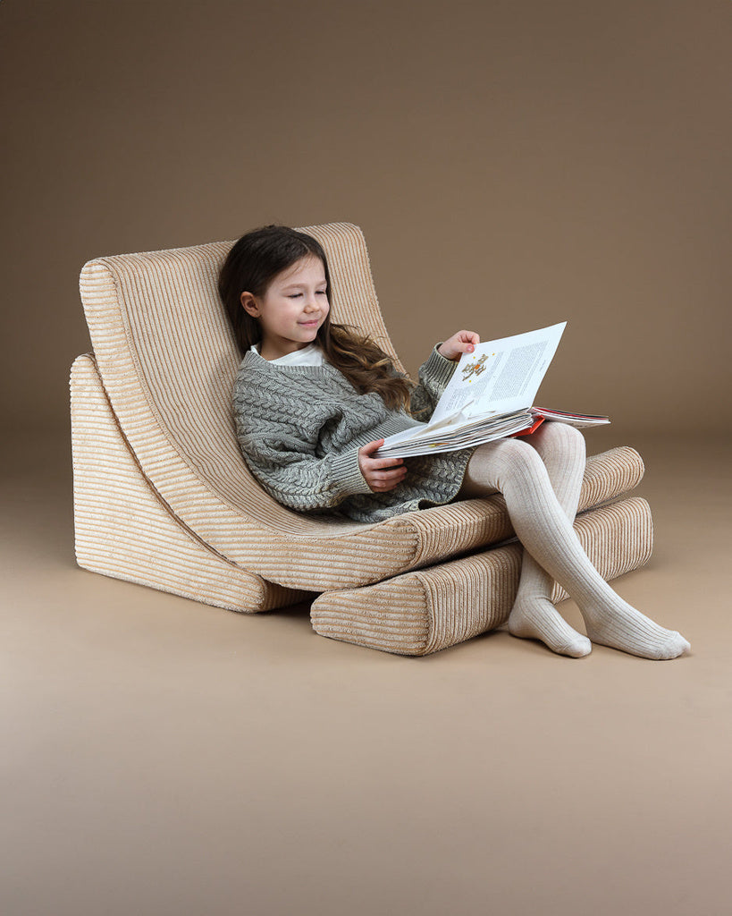 Kinderfauteuil Moon Brown Sugar - depauwwonen
