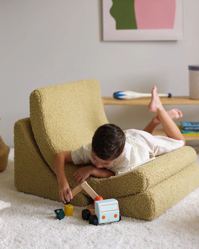 Kinderfauteuil Moon Matcha by WigiWama