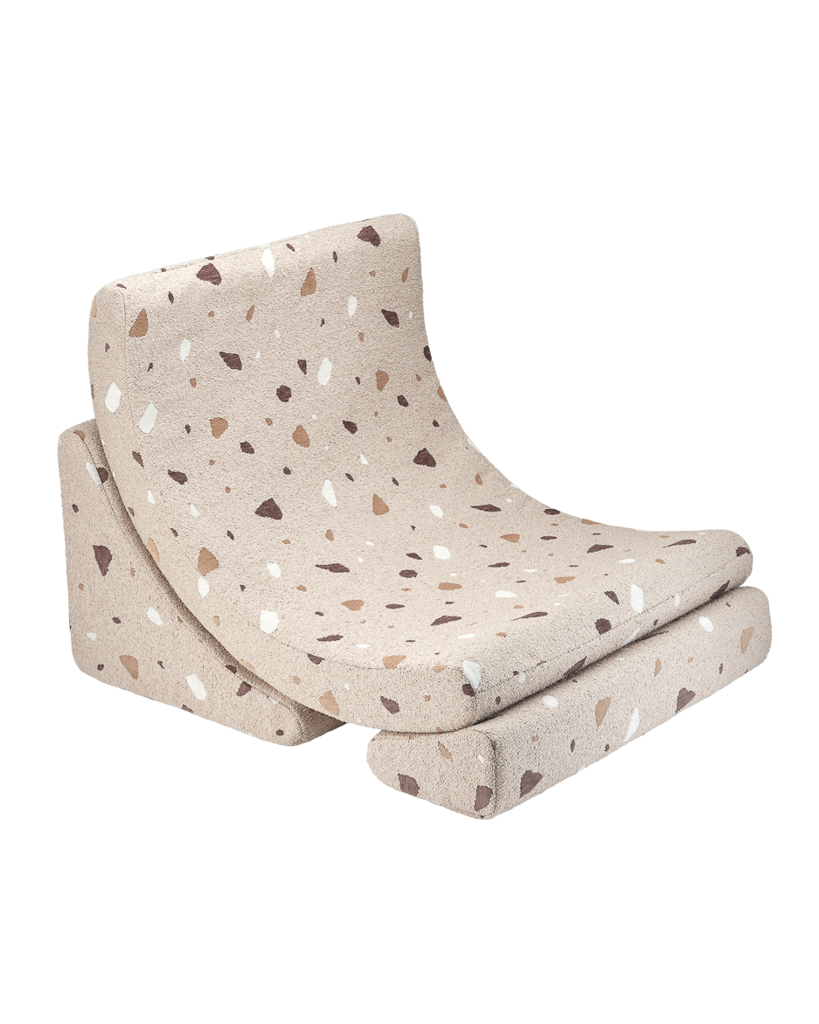 Kinderfauteuil Moon Terrazzo Sand - depauwwonen