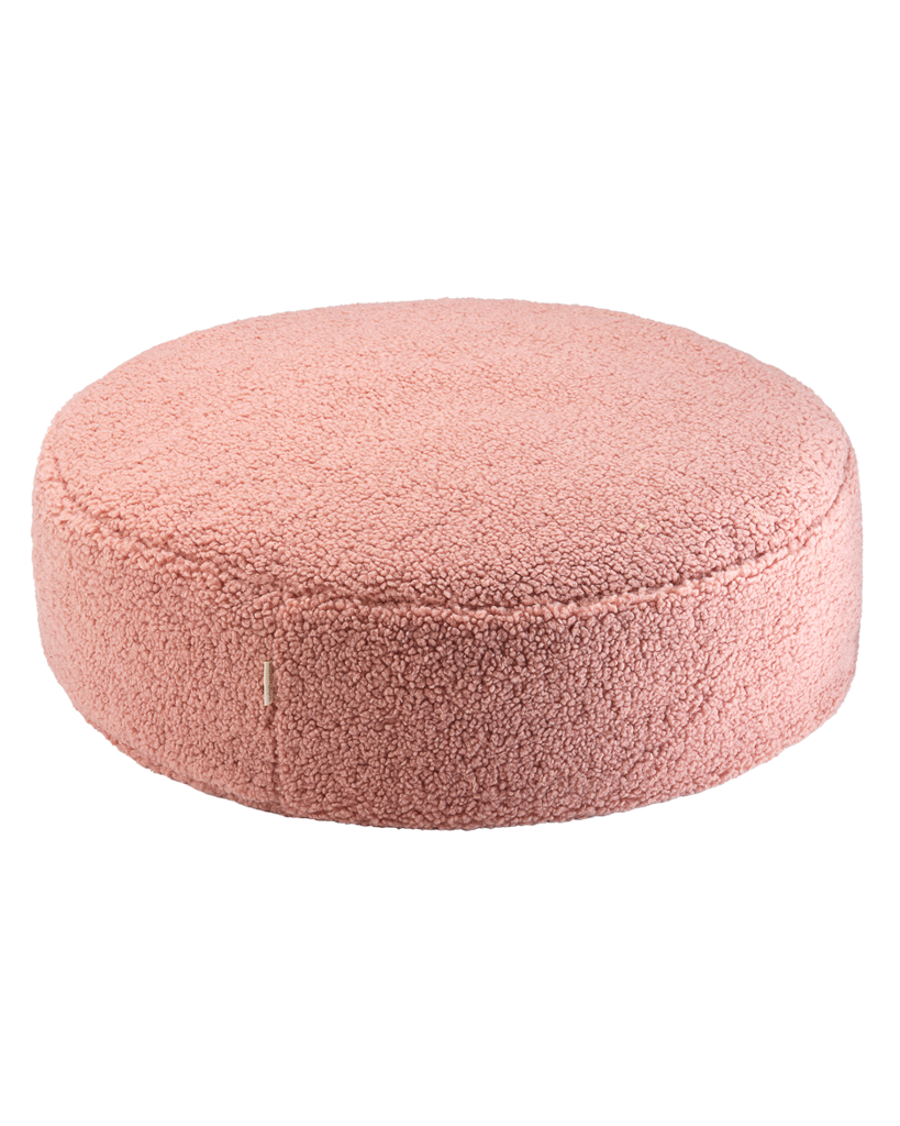 Poef Rond Guava Pink by WigiWama