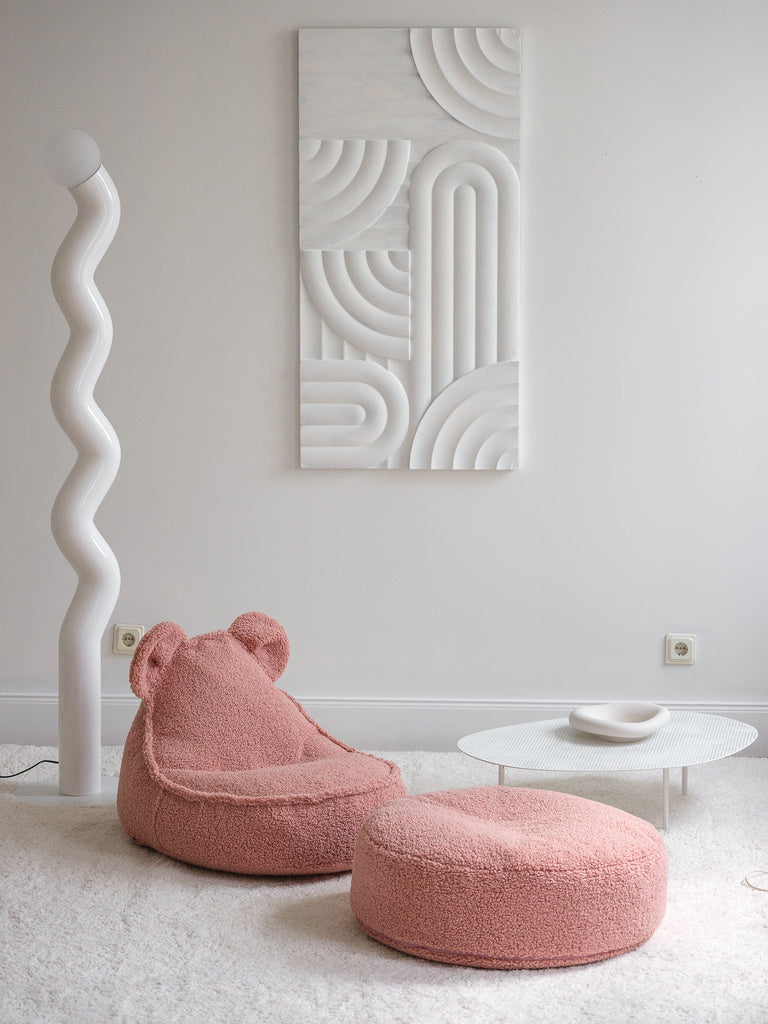 Poef Rond Guava Pink - depauwwonen