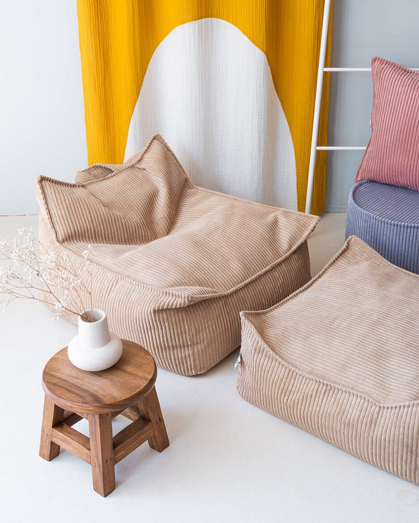 Poef Vierkant Brown Sugar - depauwwonen