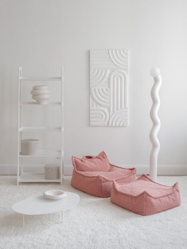 Poef Vierkant Guava Pink - depauwwonen