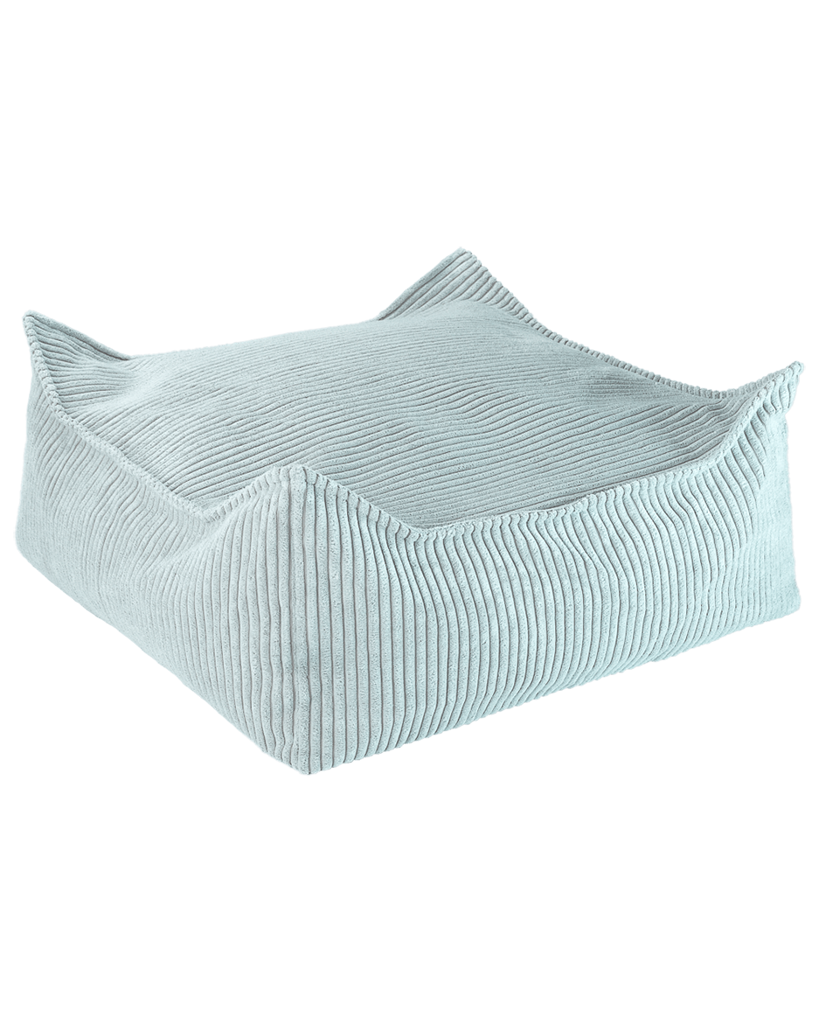 Poef Vierkant Peppermint Green by WigiWama