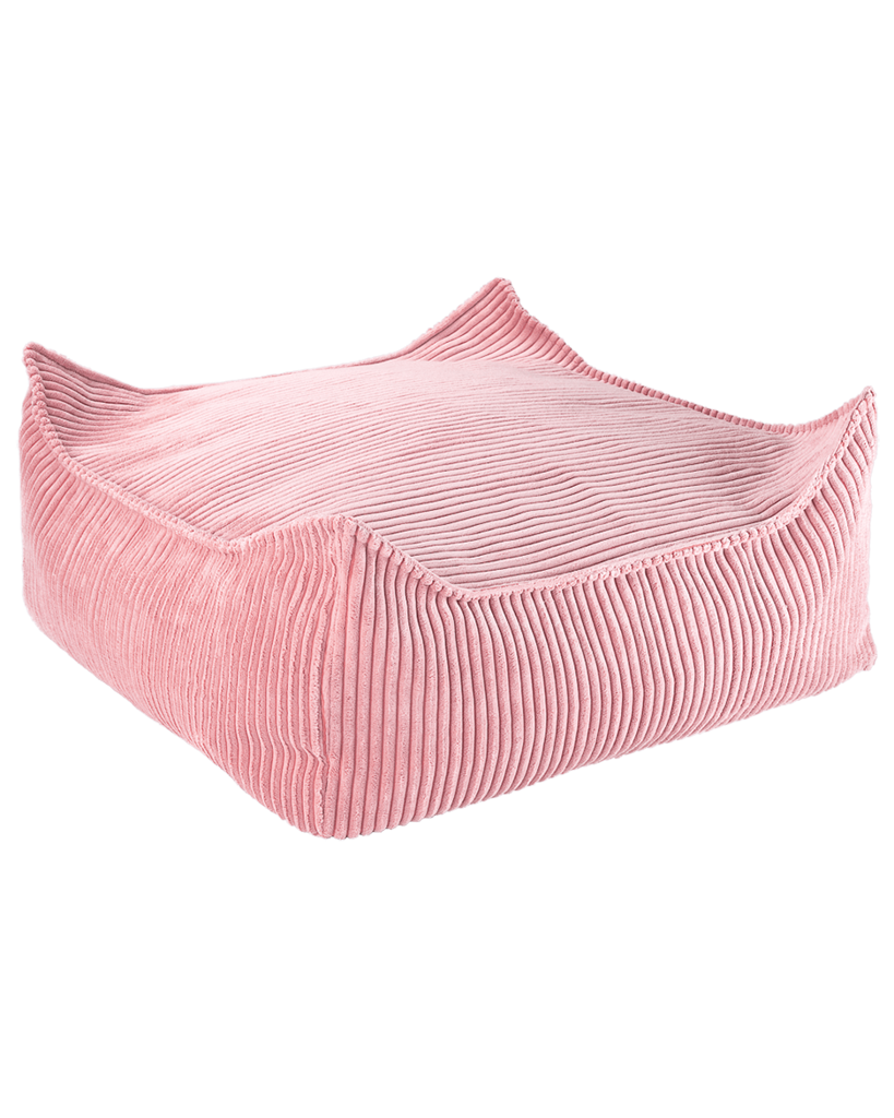 Poef Vierkant Pink Mousse - depauwwonen