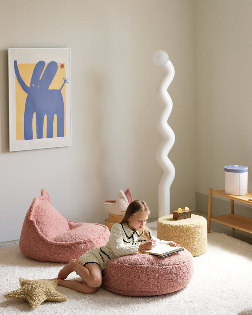 Zitzak Bear Guava Pink - depauwwonen