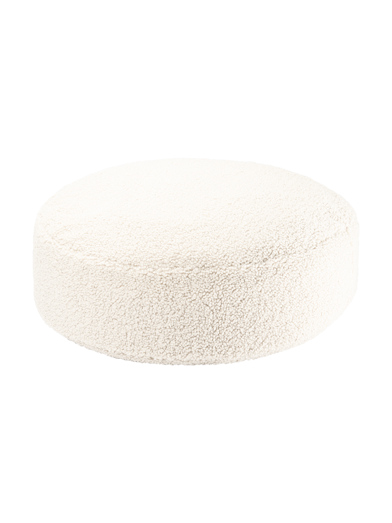 Zitzak Rond Cream White by WigiWama