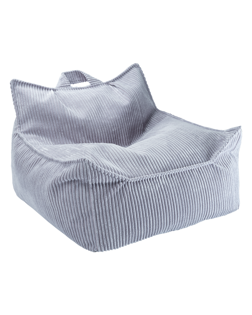 Zitzak Stoel Blueberry Blue by WigiWama