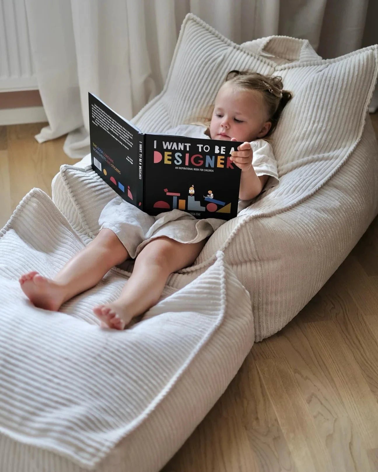 Zitzak Stoel Marshmallow by WigiWama