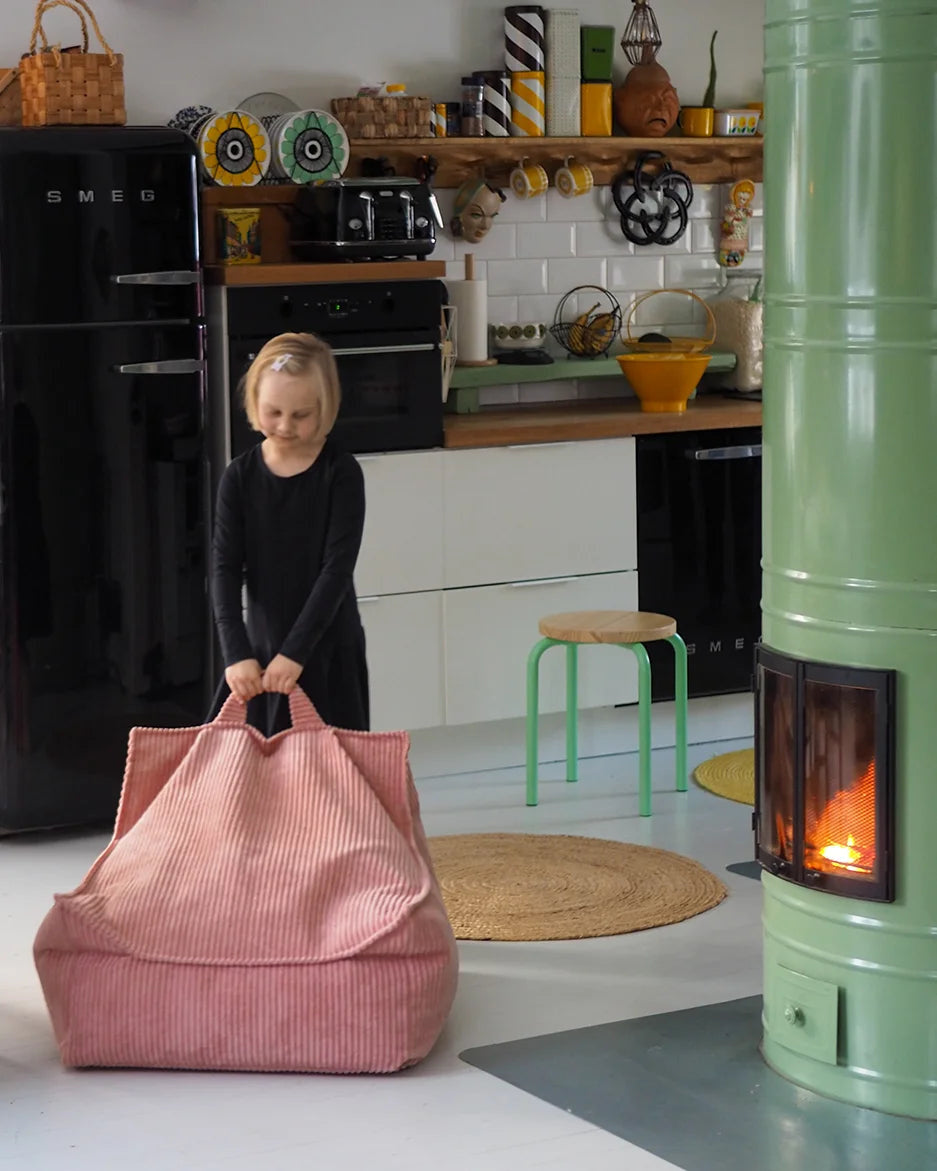 Zitzak Stoel Pink Mousse - depauwwonen