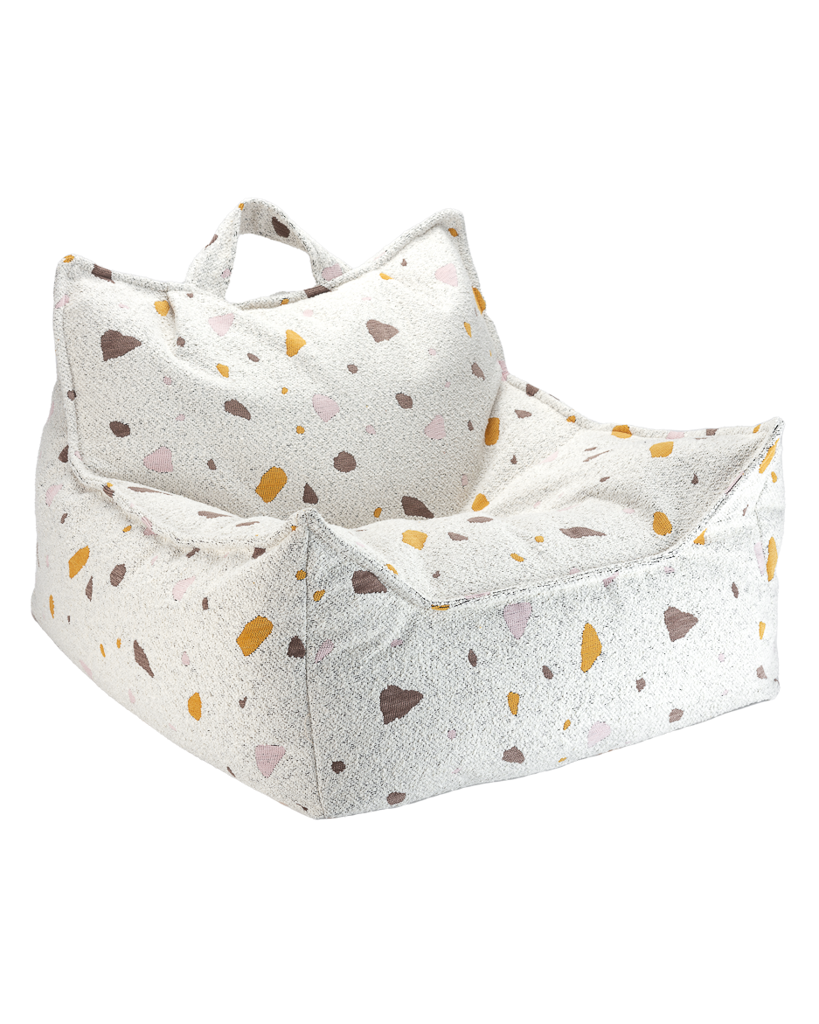 Zitzak Stoel Terrazzo Marmer by WigiWama