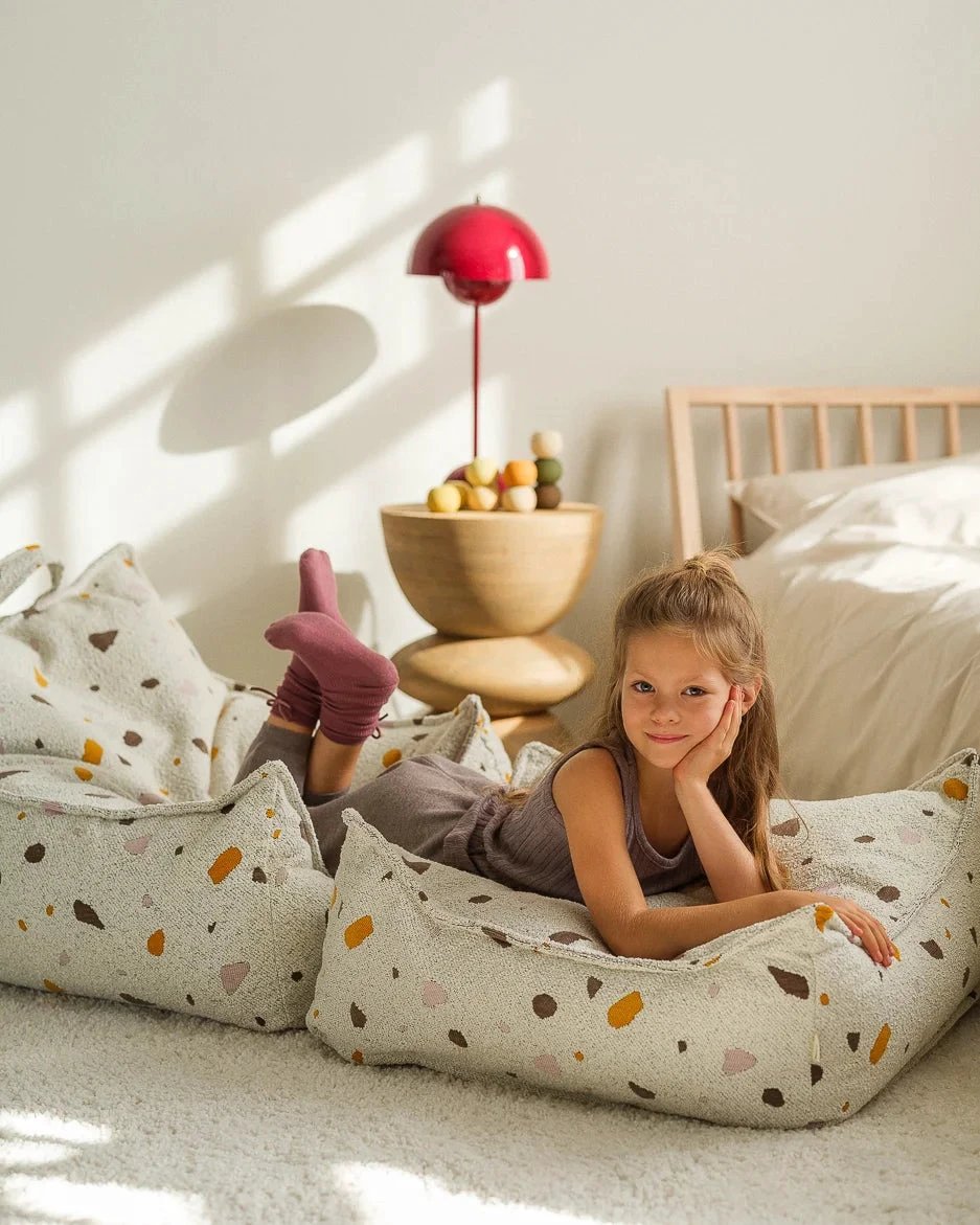 Zitzak Stoel Terrazzo Marmer by WigiWama
