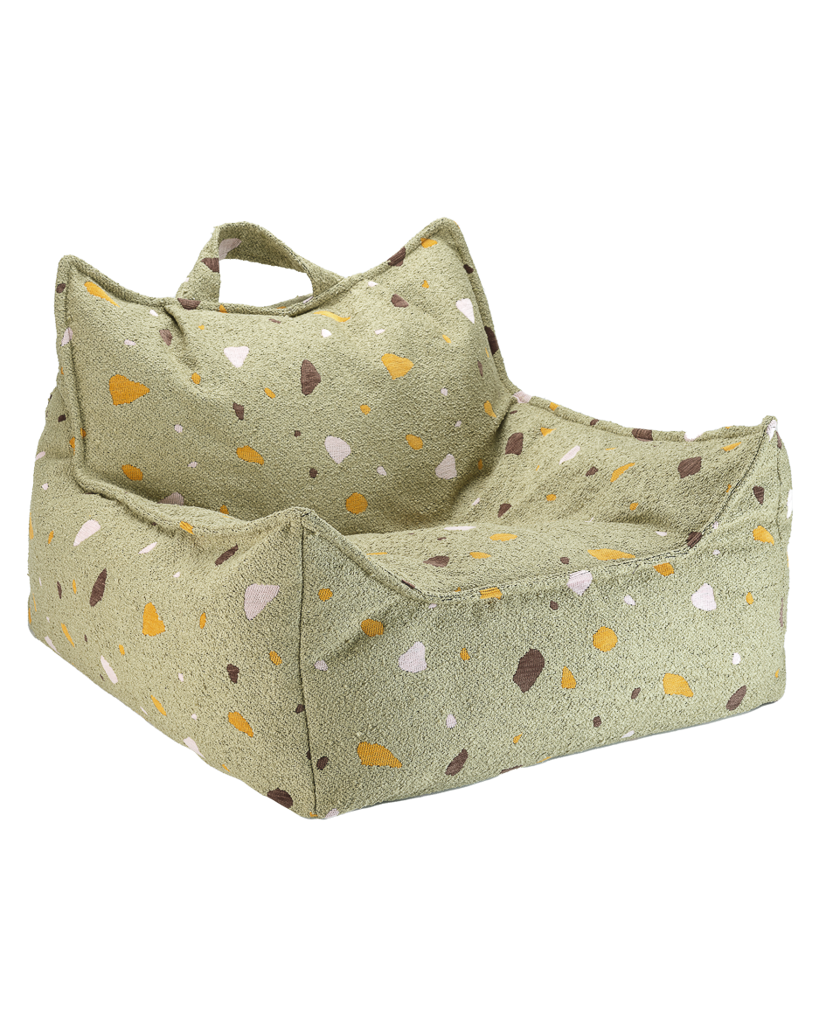 Zitzak Stoel Terrazzo Moss by WigiWama