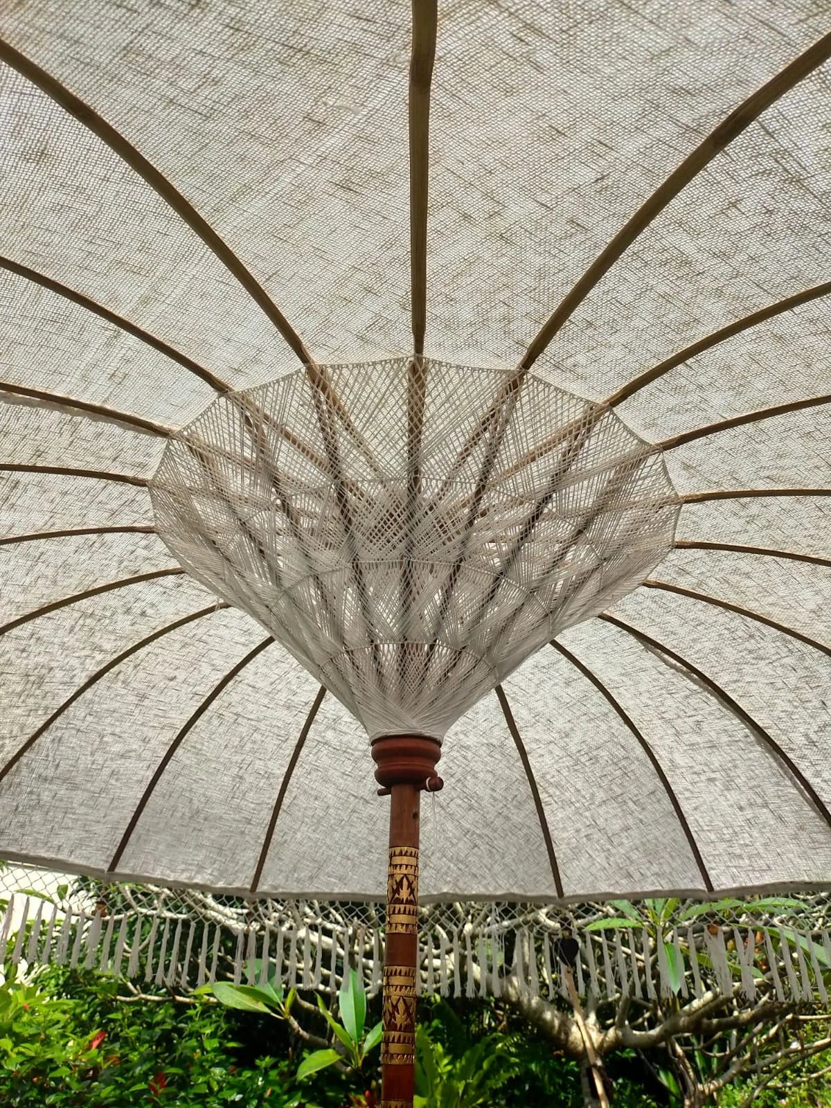 Parasol Bali Nusa Lembongan | Naturel Zand 250cm op by Wild'nChic