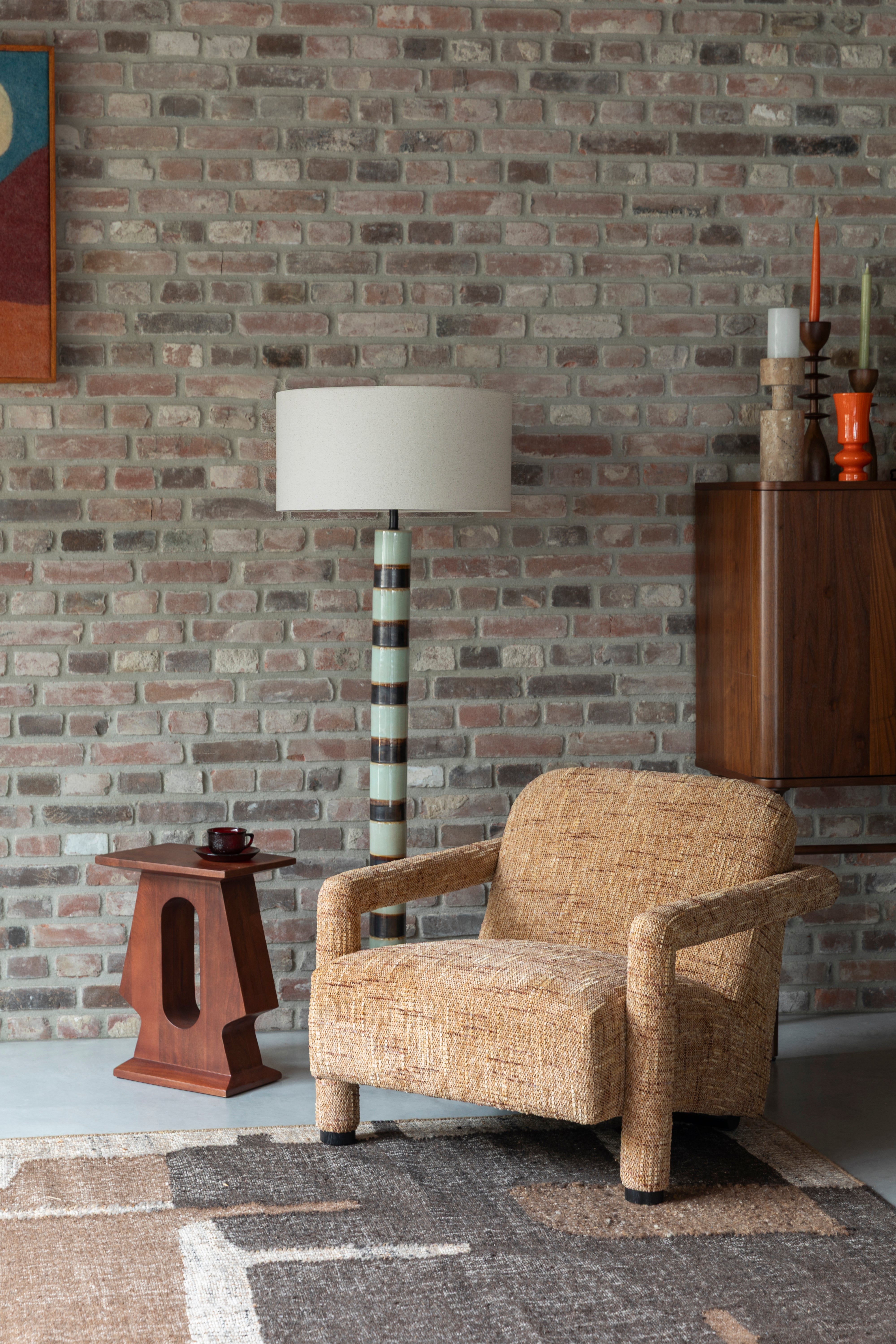 Lounge Chair Kent Ochre