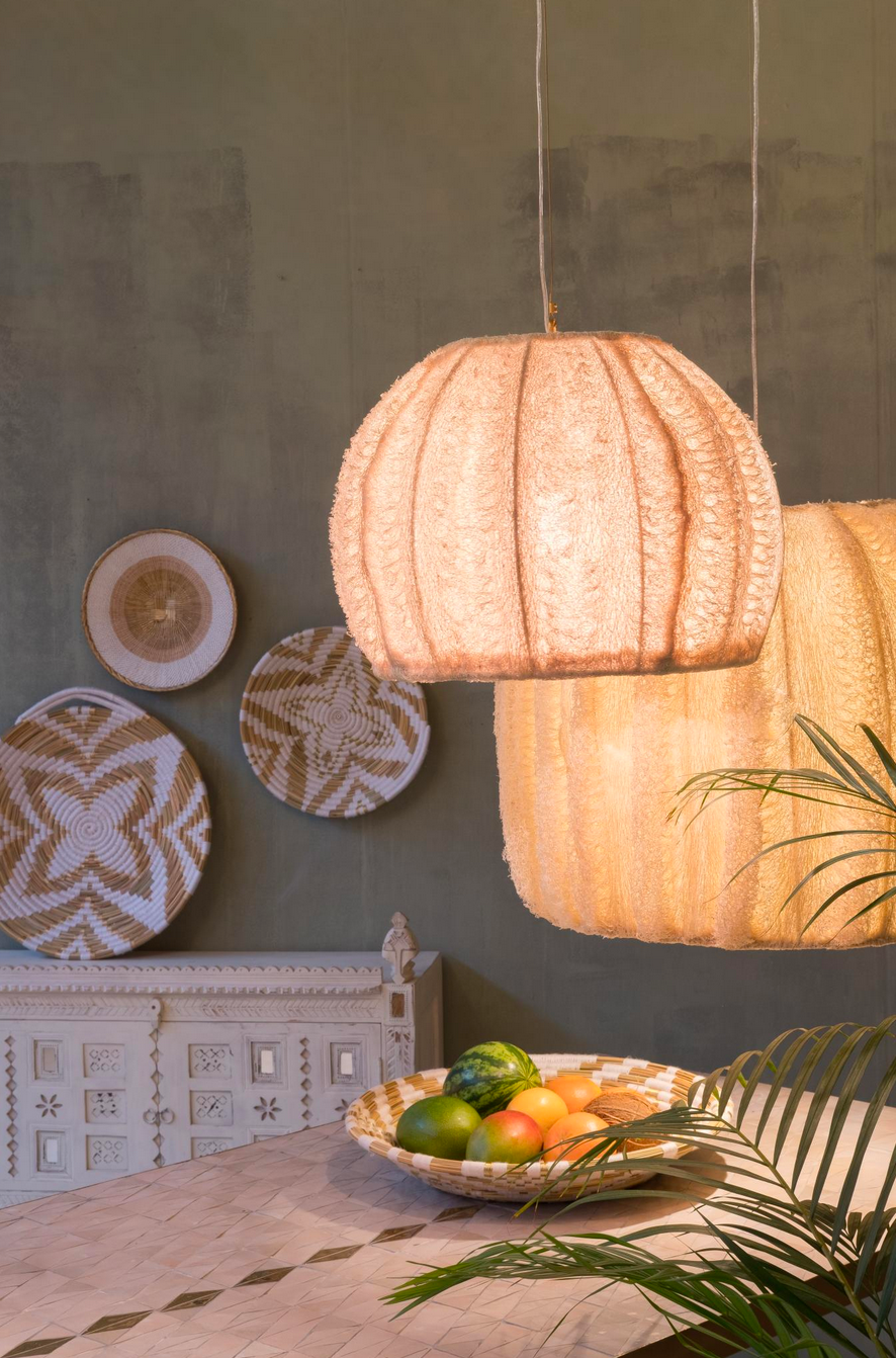 Hanglamp Alon Loofah S - 38 Ø x 31 cm - depauwwonen