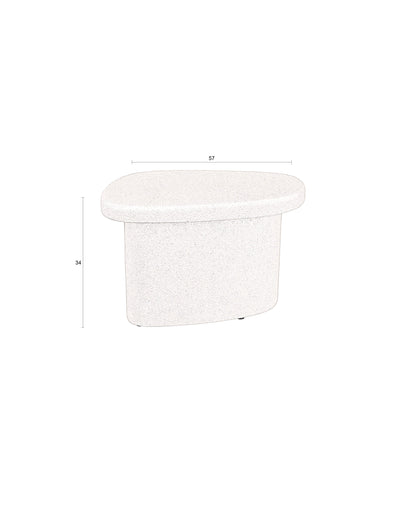 Bijzettafel Veda Low by Dutchbone