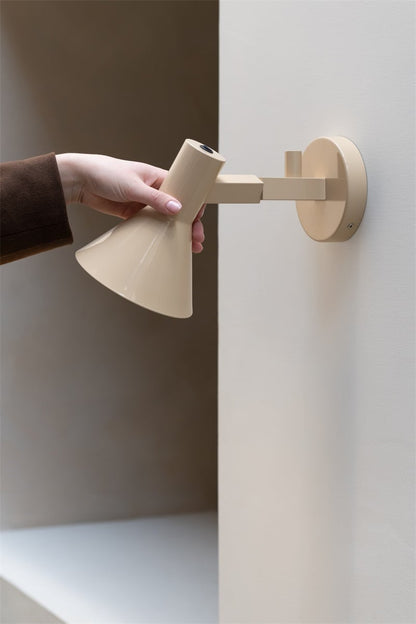Wandlamp Stavanger, beige