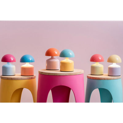 Krukjesset Dubbel Funky Roze en Geel by Leitmotiv