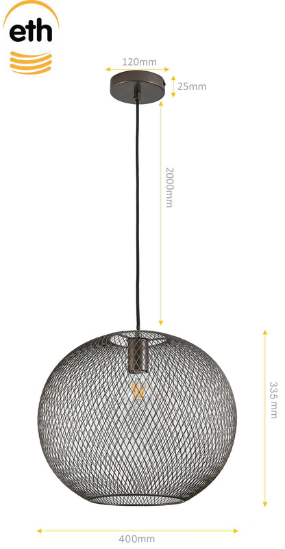 Hanglamp Billie 40cm