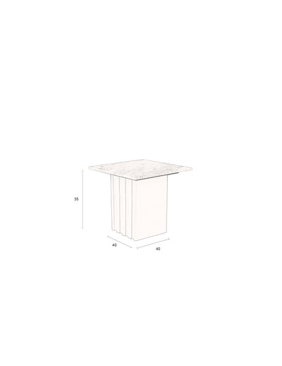 Bijzettafel Clayton by Dutchbone