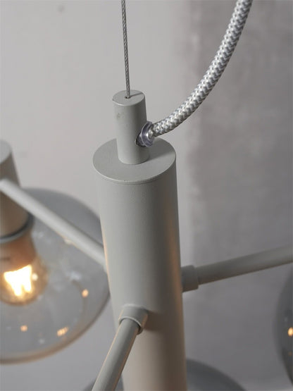 Hanglamp Bologna - Grijs - 43x43x34cm