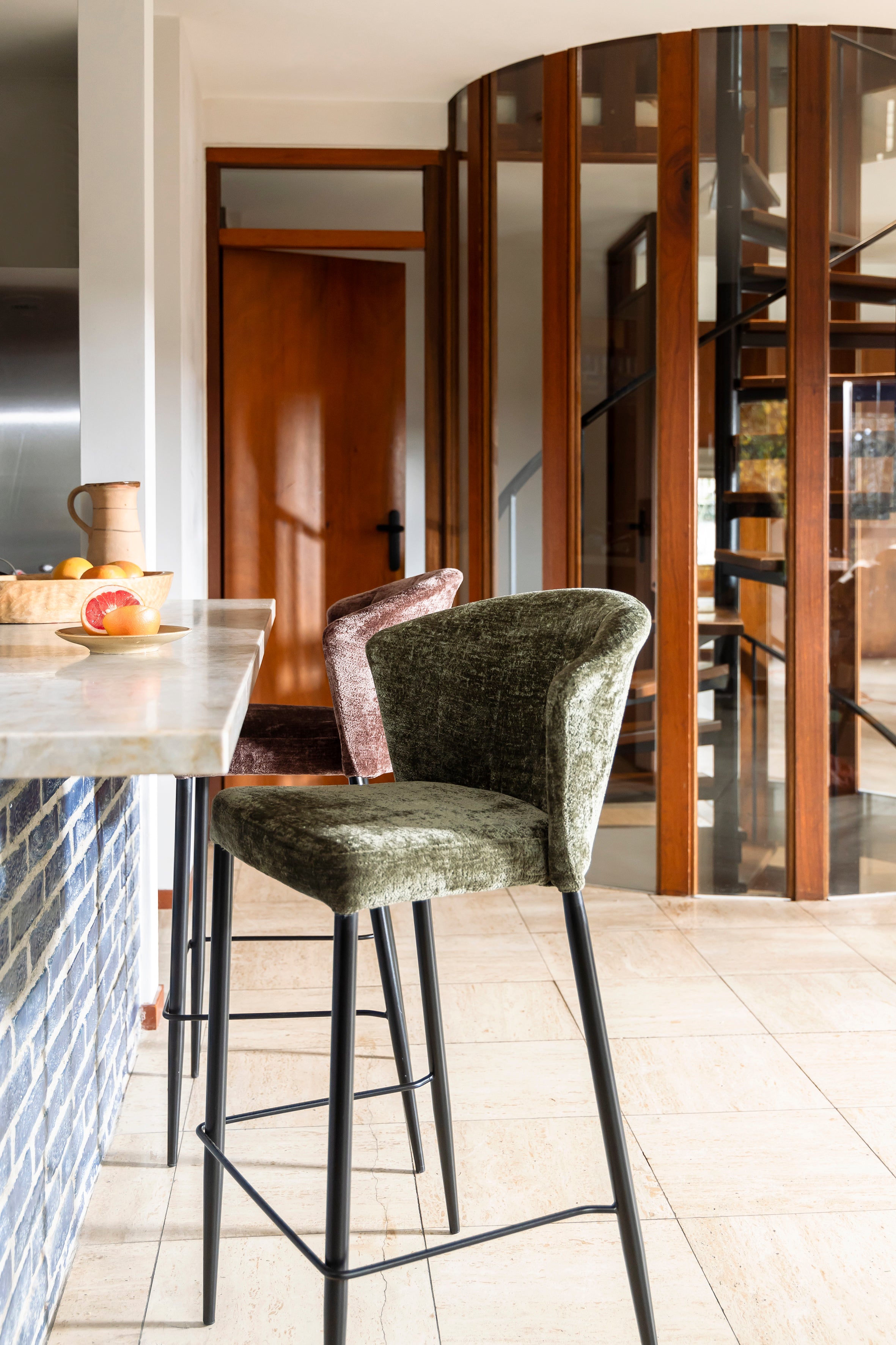 Barstool Georgia Purple