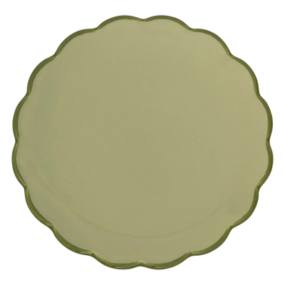 Good Morning bord Sculpted, Pale Green by Urban Nature Culture