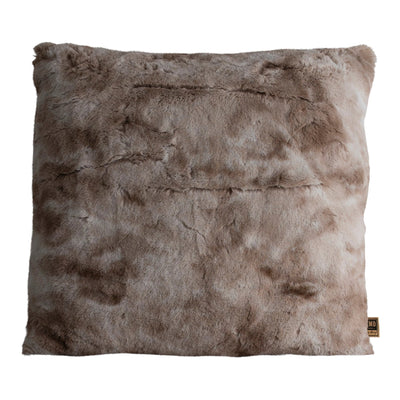 Linde Beige Faux Fur Kussen Vierkant L by PTMD