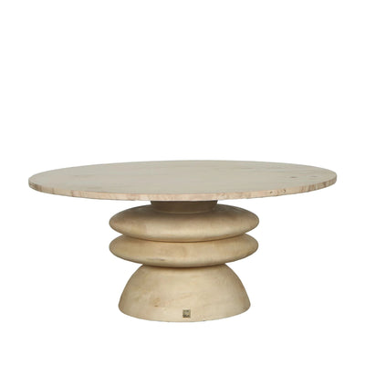 Salontafel Callain Mangohout en Marmer by PTMD