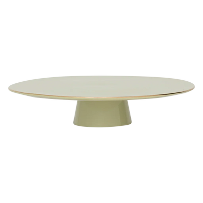 Good Morning Taartplateau Pale Green by Urban Nature Culture