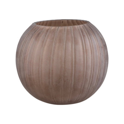 Levente Sand gegraveerde glazen vaas by PTMD