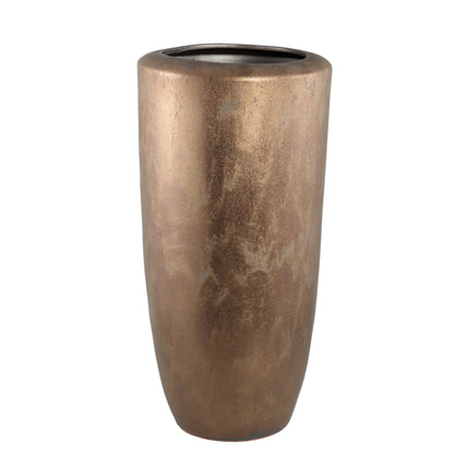 Kyleigh Bronzen Ronde Keramische Pot Hoog XL