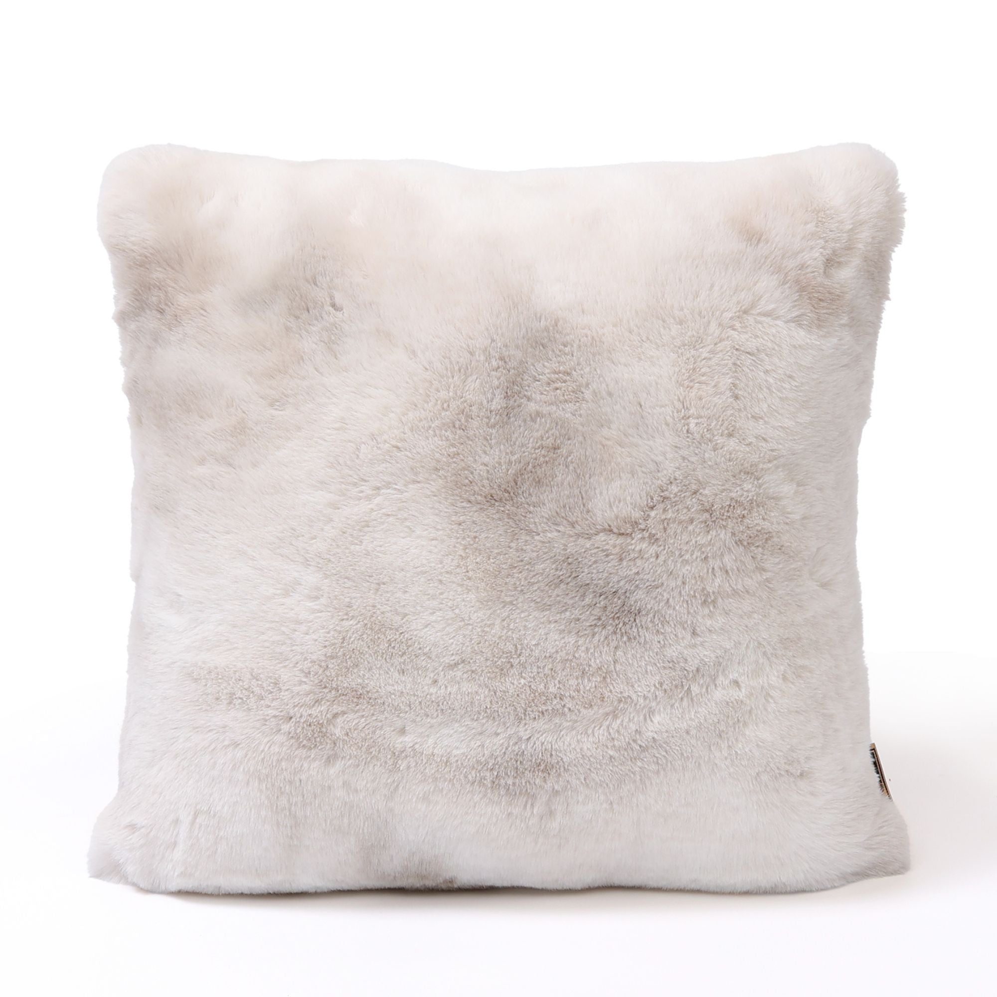 Linde Offwhite Faux Fur Kussen Vierkant S - depauwwonen