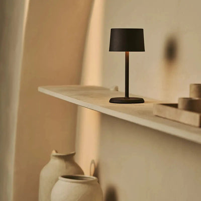 Tafellamp oplaadbaar David Mokkabruin 2 in 1 met verstelbare hoogte by Tavellio - Amsterdam