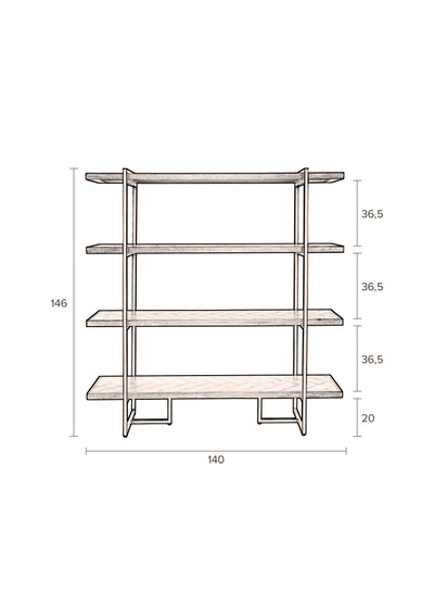 Wandkast Class by Dutchbone