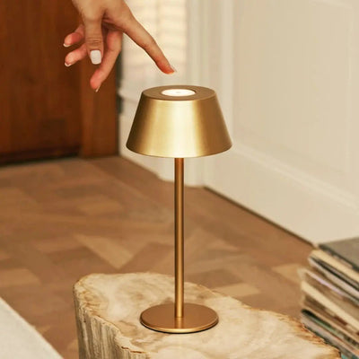 Tafellamp oplaadbaar Milou Gold by Tavellio - Amsterdam