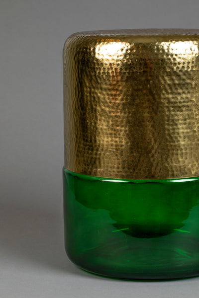 Bijzettafel Cave Green by Dutchbone