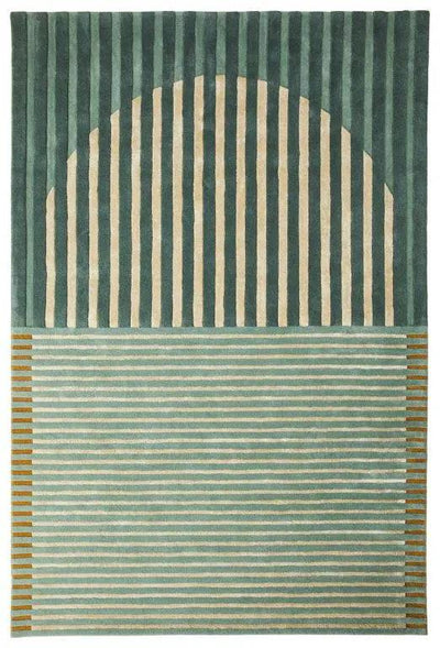 Fano Groen 170x230 by Brinker Carpets