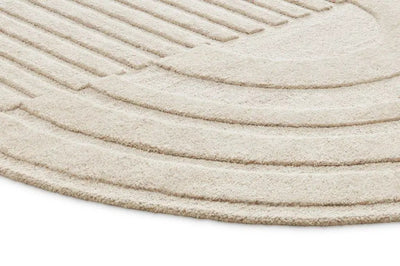 Monza Girare 815 Lichtgrijs ø200 by Brinker Carpets