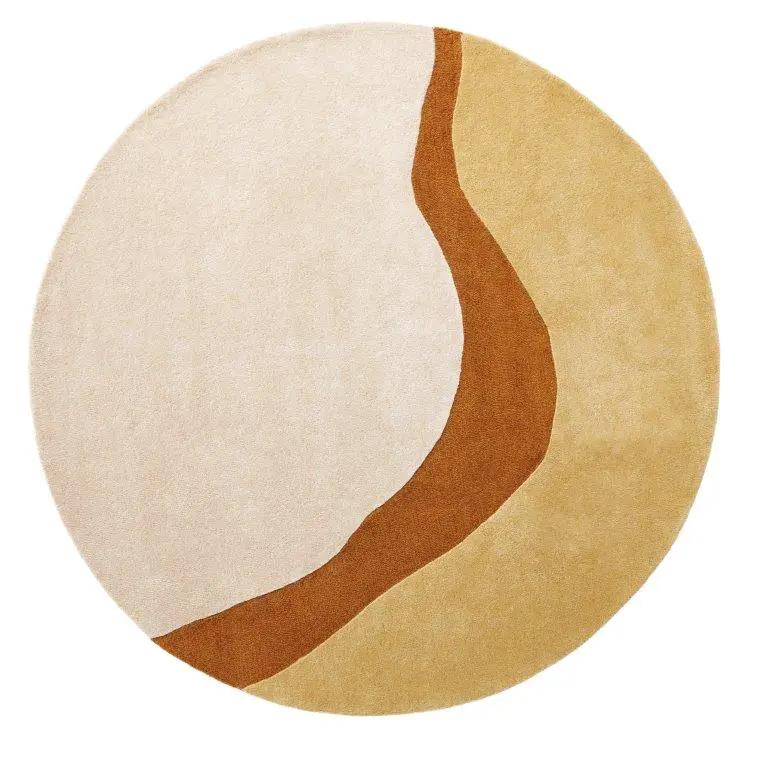 Organix 510 Goud 200Ø by Brinker Carpets