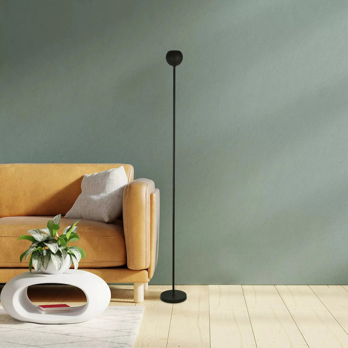 Vloerlamp Eindhoven - Sand Black by Searchlight