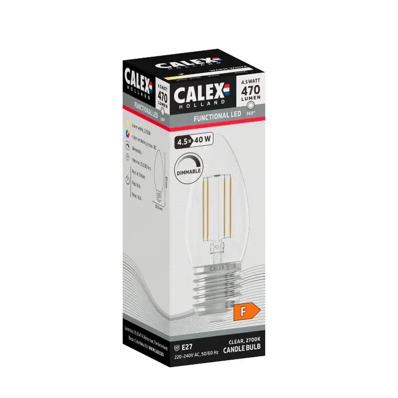 LED Filament Lamp - E27 - Kaars - Helder by Calex