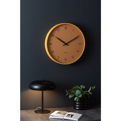Wandklok Stark Geel