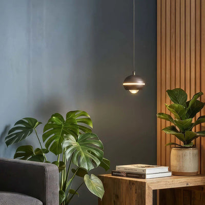 Hanglamp Meteor - Black Nickel by Searchlight
