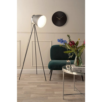 Wandklok Sensu XL Zwart by Karlsson