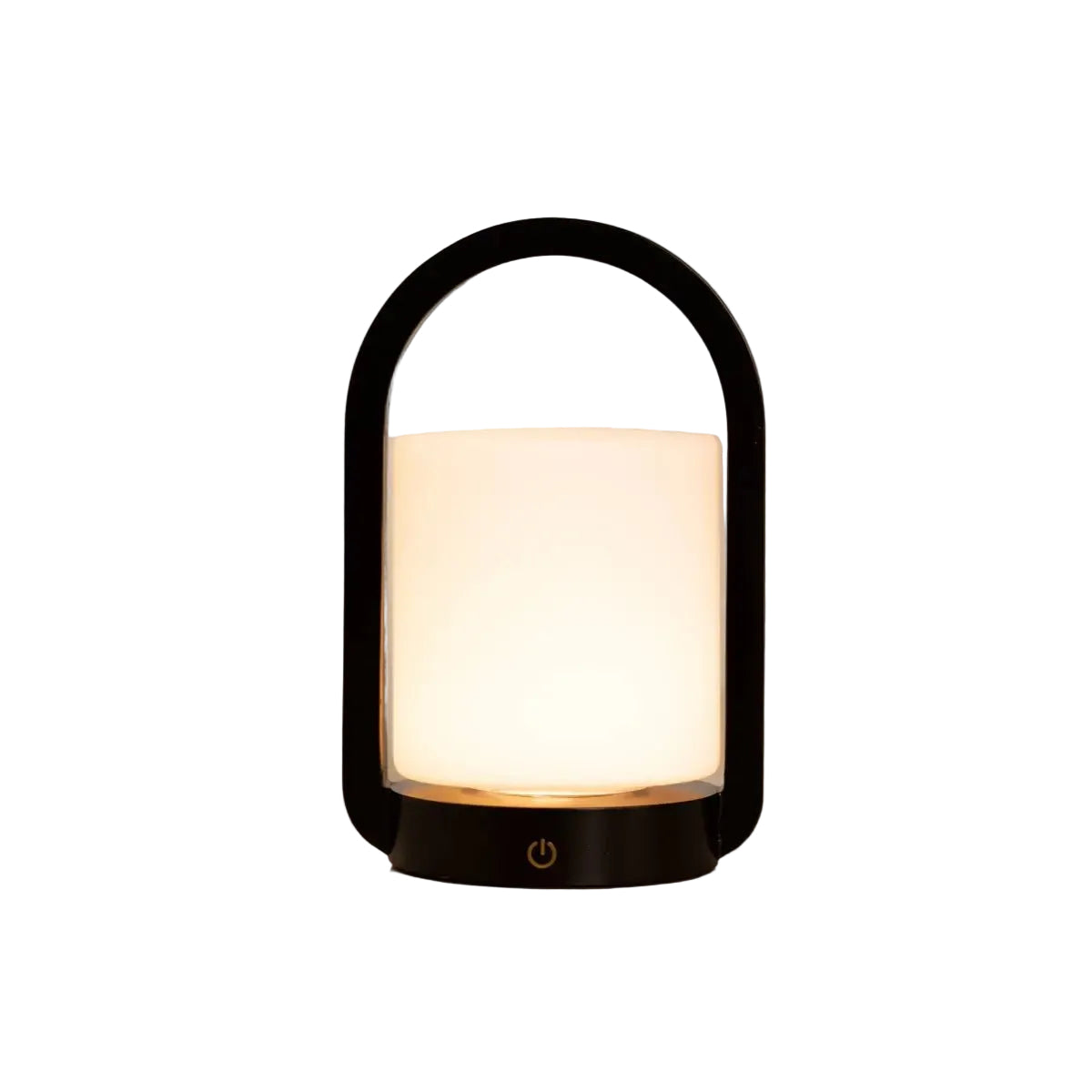 Tafellamp oplaadbaar George donkerbruin hout