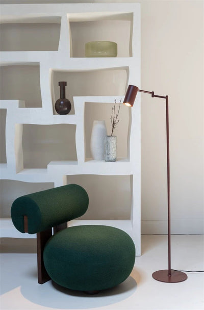 Vloerlamp Bilbao, burgundy by it's about RoMi