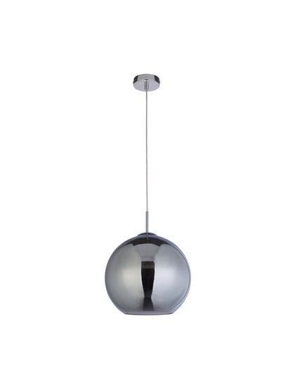 Balls  Pendant  - Chrome Metal & Smoked Glass