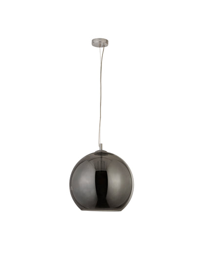 Balls  Pendant  - Chrome Metal & Smoked Glass